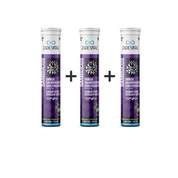 Zade Vital Sambucus Karamürver 20 Efervesan Tablet