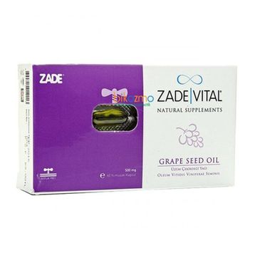 Zade Vital Üzüm Çekirdeği Yağı 60 Kapsül