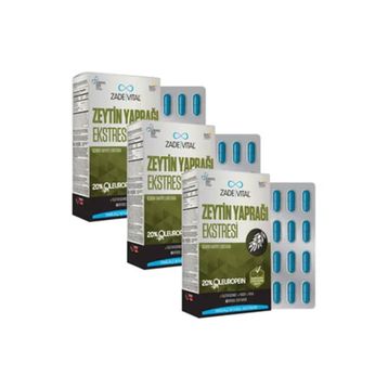 Zade Vital Zeytin Yaprağı Ekstresi 60 Kapsül