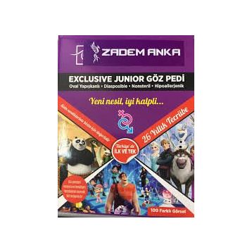 Zadem Anka 100 lü Çocuk Göz Kapama Bandı