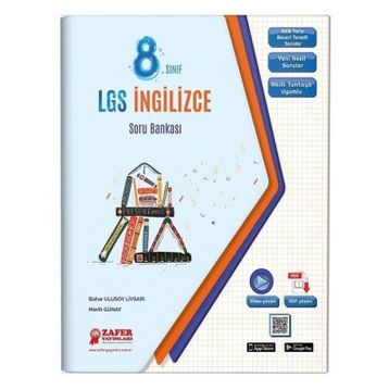 Zafer Yayınları 8. Sınıf LGS İngilizce Soru Bankası