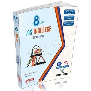 Zafer Yayınları 8. Sınıf LGS İngilizce Soru Bankası