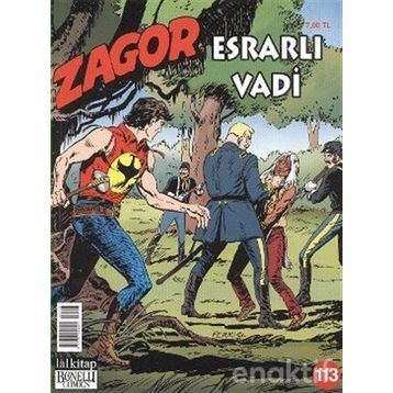 Zagor Sayı:113 Esrarlı Vadi