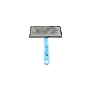 Zampa 14x11.5 cm Large Mavi Slikon Top Başlıklı Kedi ve Köpek Fırçası