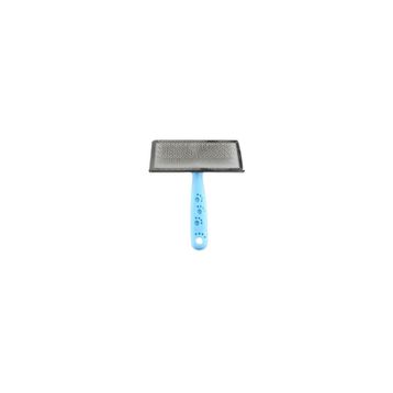 Zampa 14x11.5 cm Large Mavi Slikon Top Başlıklı Kedi ve Köpek Fırçası