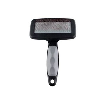 Zampa Slikon Top Başlıklı Gri 14x9 cm Kedi ve Köpek Fırçası