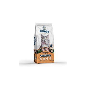 Zampa Tavuklu Kısırlaştırılmış 15 kg Kedi Maması
