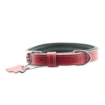 Zampa Tribeca 2.5x47 cm Yumuşak Dokulu Gerçek Deri Köpek Tasması