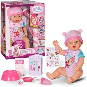 Zapf Creation 834800 Baby Born 43 cm Emma Bebeği