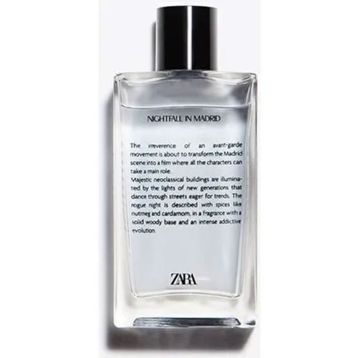 Zara Nightfall in Madrid EDP 100 ml Erkek Parfüm