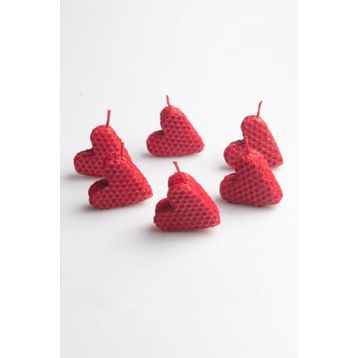 Zarias's Kutulu Kalp Tealight 6'lı Balmumu