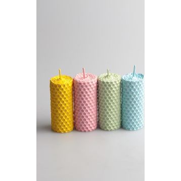 Zarias's Kutulu Mum Paleti 4'lü Pastel Balmumu