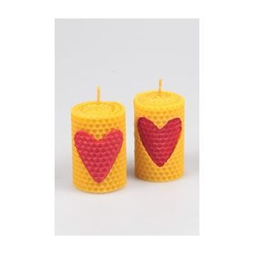 Zarias's Kutulu My Heart With You Sarı 2'li Balmumu