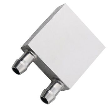 Zauss 40x40 mm 4x4 cm Alüminyum Sıvı Su Cpu Isıtma Soğutma Bloğu