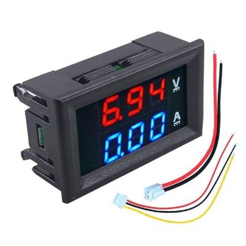 Zauss DC 0-100V 10A Dijital Akım Ölçer