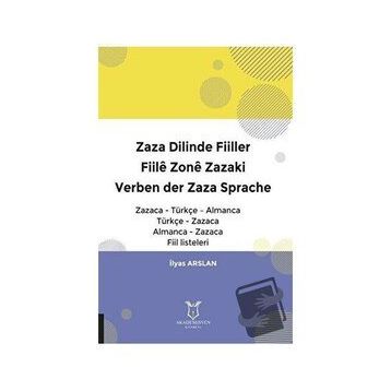 Zaza Dilinde Fiiller - İlyas Arslan