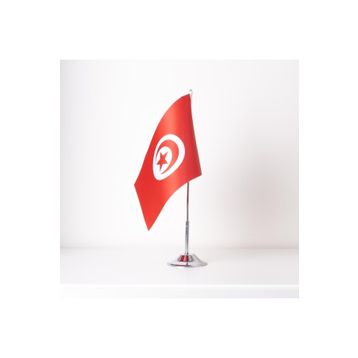 ZC Bayrak Suudi Arabistan 15x22.5 cm Tekli Masa Bayrağı