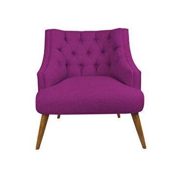 ZE10 Design Mor Lamont Tekli Koltuk