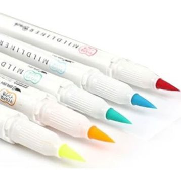 Zebra Mildliner Brush Pen Kalem Set