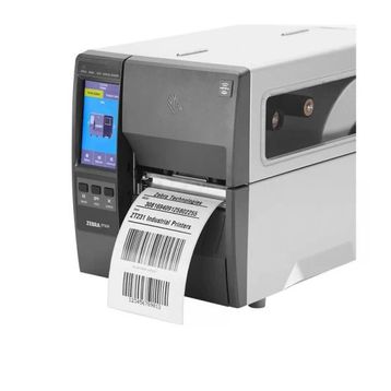 Zebra ZT231 ZT23142-T0E000FZ 203 DPI Termal Transfer USB + Seri + Ethernet Metal Kasa Ribonlu Kullanım Barkod Yazıcı