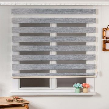 ZebraEvim Gri Bambu 100x260 cm Zebra Perde