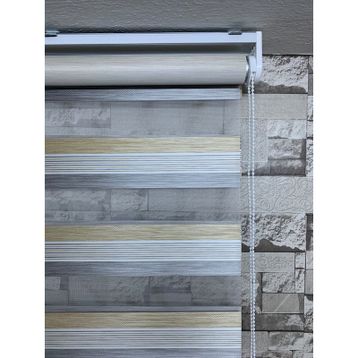 ZebraEvim Gri Bambu 200x200 cm Zebra Perde