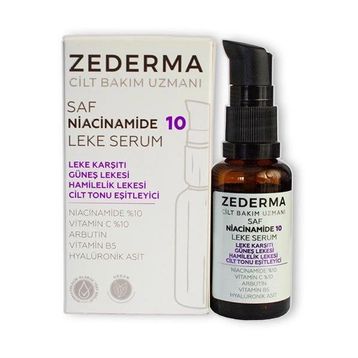 Zederma 30 ml Saf Niacinamide %10 Leke Karşıtı Bakım Serumu