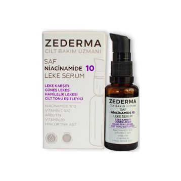 Zederma 30 ml Saf Niacinamide %10 Leke Karşıtı Bakım Serumu