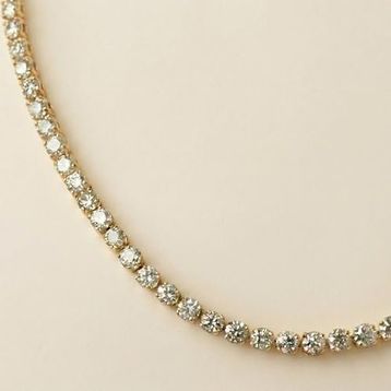 Zeino 14K Altın Kaplama - 45 cm Su Yolu Kolye