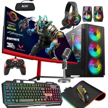 Zeiron ZRN-PTX90 Ryzen 5 3600 32GB RAM 512GB + 1TB SSD GTX 1660 Super 27 inç Oyun Bilgisayarı