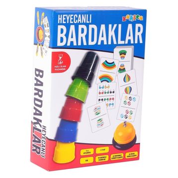 Zekice Heyecanlı Bardaklar Oyunu