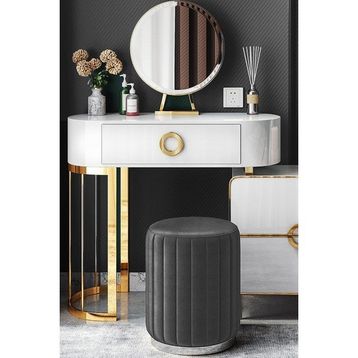 Zem Long Line Grey Silver Puf
