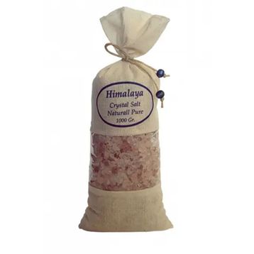 Zencefil Organik 1 kg Bez Torbada İri Taneli Pembe Himalaya Tuz