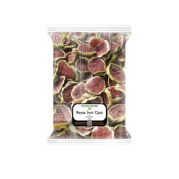 Zencefil Organik 500 gr Beyaz İncir Cipsi
