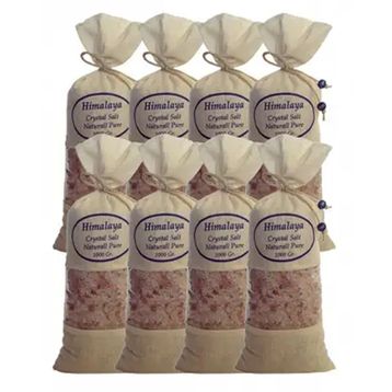Zencefil Organik 8 kg İri Taneli Açık Pembe Himalaya Tuzu