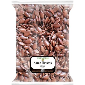Zencefil Organik Tane 250 gr Öğütülmemiş Keten Tohumu