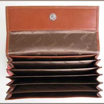 Zenga 525-4 Taba Erkek Cüzdan