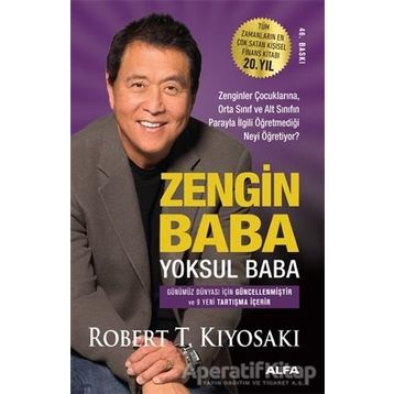 Zengin Baba Yoksul Baba Robert T. Kiyosaki Alfa Yayınları