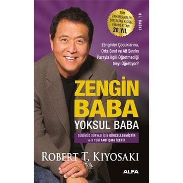 Zengin Baba Yoksul Baba Robert T. Kiyosaki Alfa Yayınları