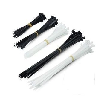 Zenith 2,5x100 mm 100 Adet Beyaz Kablo Bağı Plastik Cırt Kelepçe