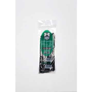 Zenith 3.6x250 mm 100 Adet Siyah Kablo Bağı Plastik Cırt Kelepçe