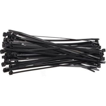 Zenith 3.6x250 mm 100 Adet Siyah Kablo Bağı Plastik Cırt Kelepçe