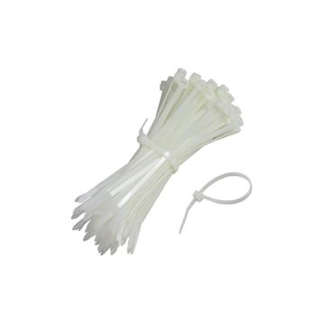 Zenith 3,6x370 mm Beyaz 100 Adet Kablo Bağı Plastik Cırt Kelepçe