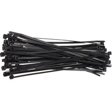 Zenith 4.8x380 mm Siyah 100 Adet Kablo Bağı Plastik Cırt Kelepçe
