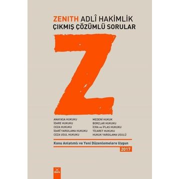 Zenith Adli Hakimlik Çıkmış Çözümlü Sorular - Kolektif