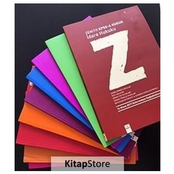 Zenith KPSS A Hukuk Seti (9 Kitap Takım) - Dora Komisyon