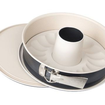 Zenker Çift Tabanlı Kelepçeli 28 cm Kek Kalıbı