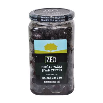 Zeo 500 gr Xs-2xs Siyah Zeytin