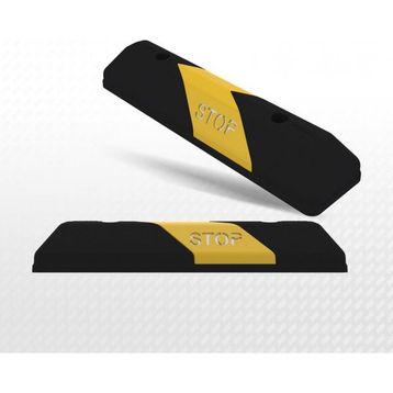 Zeplin Siyah Sarı 60 cm Araç Stoperi