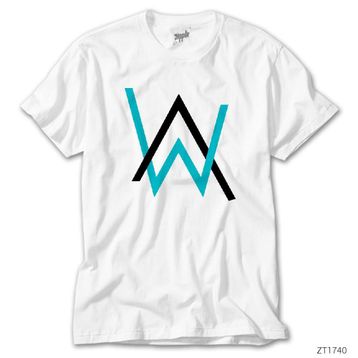 ZEPPLIN-Alan Walker Classic Beyaz Kadın Tişört